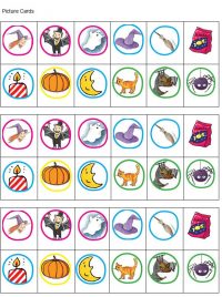 Grundschulblog_Colour_Land_Halloween_picture_cards Grundschulblog Colour Land Halloween picture cards