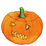 Halloween Kürbis