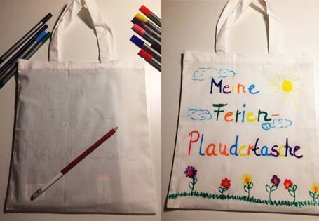Plaudertasche Ferien Herbst Basteln