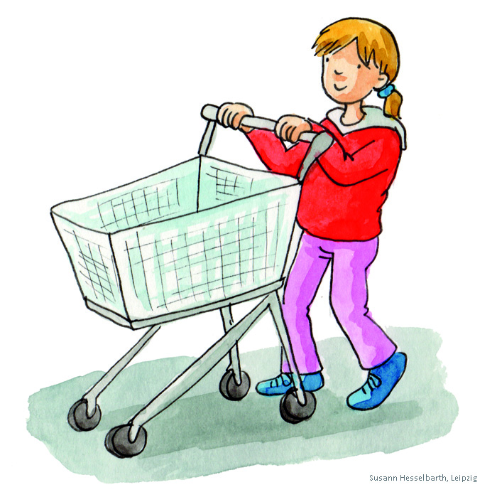 Mathematik Stationenlauf mit Geld einkaufen Klasse 1