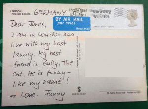 Come in Funny Postkarte