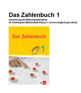 Zahlenbuch Arbeitsplan