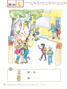 Bücherwurm Fibel, Seite 10