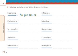 Mein Indianerheft Richtig schreiben 3, Seite 4
