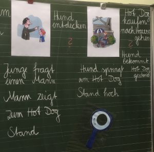 Niko Bildergeschichte Tafelbild: Schluss