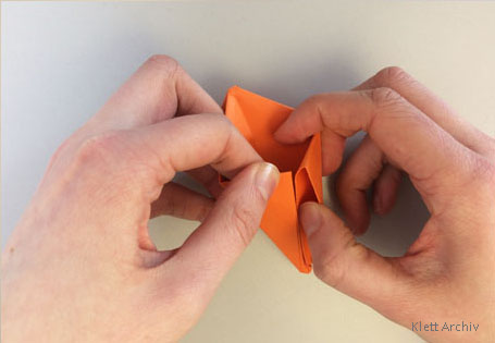 Tulpe falten Schritt 7