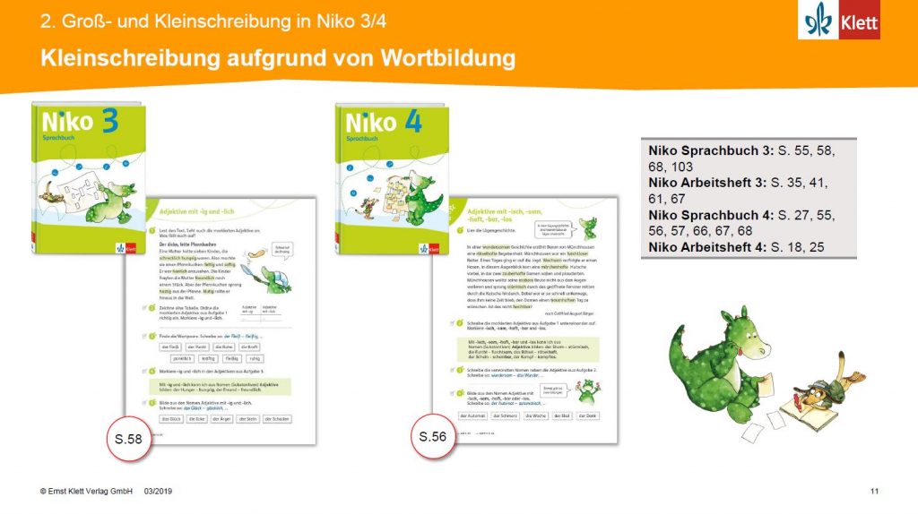 Grundschulblog_Niko_Rechtschreibrahmen_Klasse_3_4_BW_F11 Niko Rechtschreibrahmen Klasse 3/4