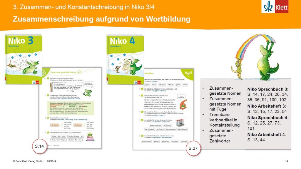 Grundschulblog_Niko_Rechtschreibrahmen_Klasse_3_4_BW_F14 Niko Rechtschreibrahmen Klasse 3/4