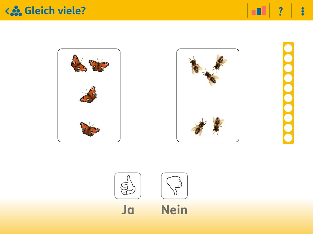 Grundschulblog_Digitales_App_Blitzrechnen_0_Screenshot_gleich_viele App Blitzrechnen 0 Gleich viele?