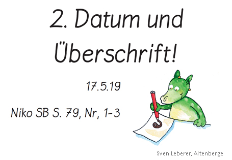 Niko Schönschrift Datum