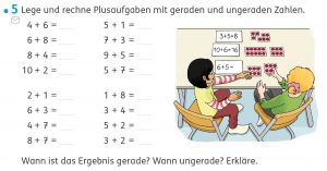 Mathematik Zahlenbuch Aufgabe Illustrative Handlungsaufforderung