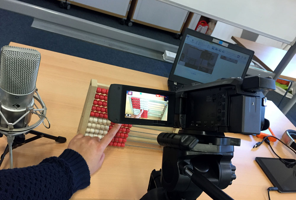 Grundschul-Blog, Videodreh