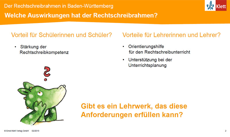 Warum brauchen wir einen Rechtschreibrahmen? Niko