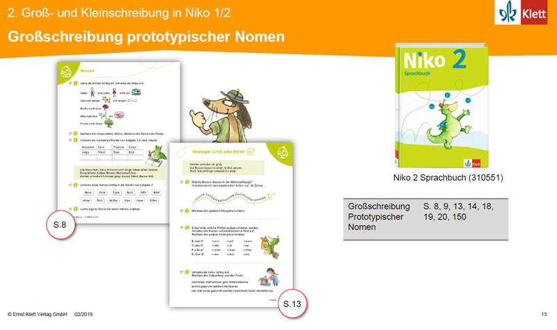 Großschreibung prototypischer Nomen