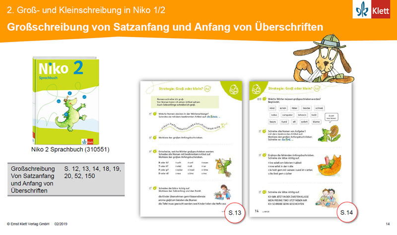 Großschreibung von Satzanfang und Anfang von Überschriften