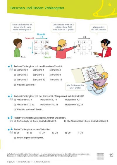 Zahlenbuch Seite 19