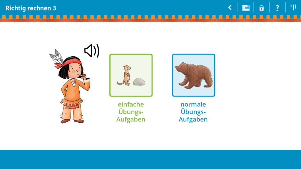 richtigrechnen3_Audisymbol_integrieren Screenshot eines Verbesserungsvorschlags zur Integrierung eines Audiosymbols für die App Richtig Rechnen 3