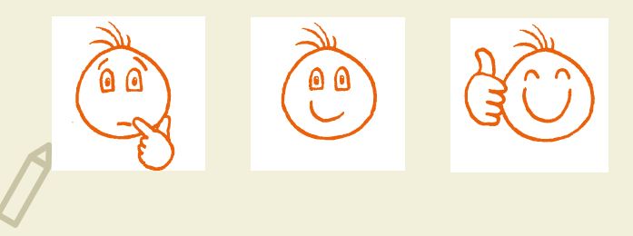 Grundschulblog_Unterrichten_Englisch_Come_in_Selbsteinschaetzung_Smileys Activity Book Smileys zur Selbsteinschätzung