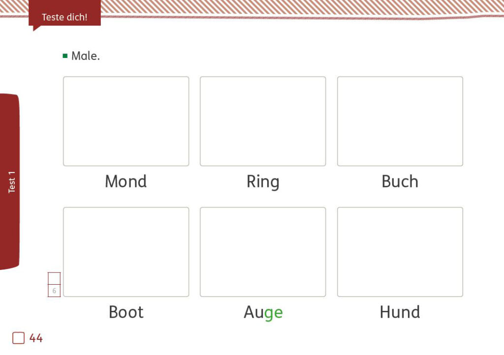 Heft Lesen Teste-dich-Seite 44 Heft Lesen Teste-dich-Seite 44
