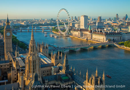 Luftansicht London