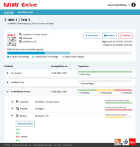 testergebnisse_blog Playway Online Screenshot