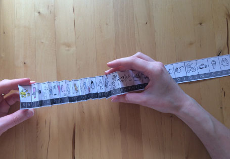 Schritt 4 Leporello falten Schritt 4 Leporello falten