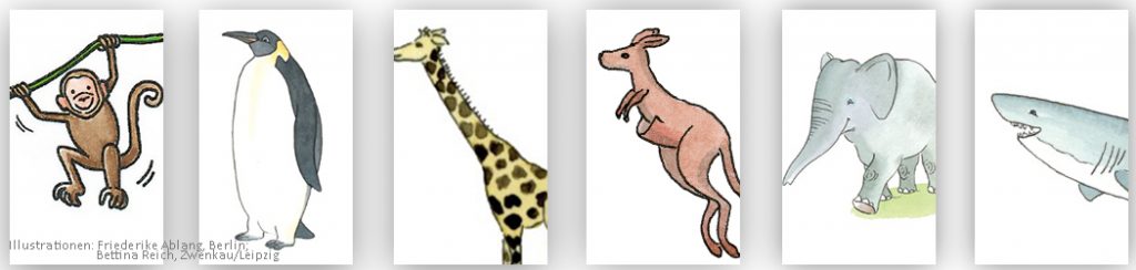 Grundschulblog_Unterrichten_englisch_Animal_Riddle_S529_S569 Tiere aus der KV Animal Riddle