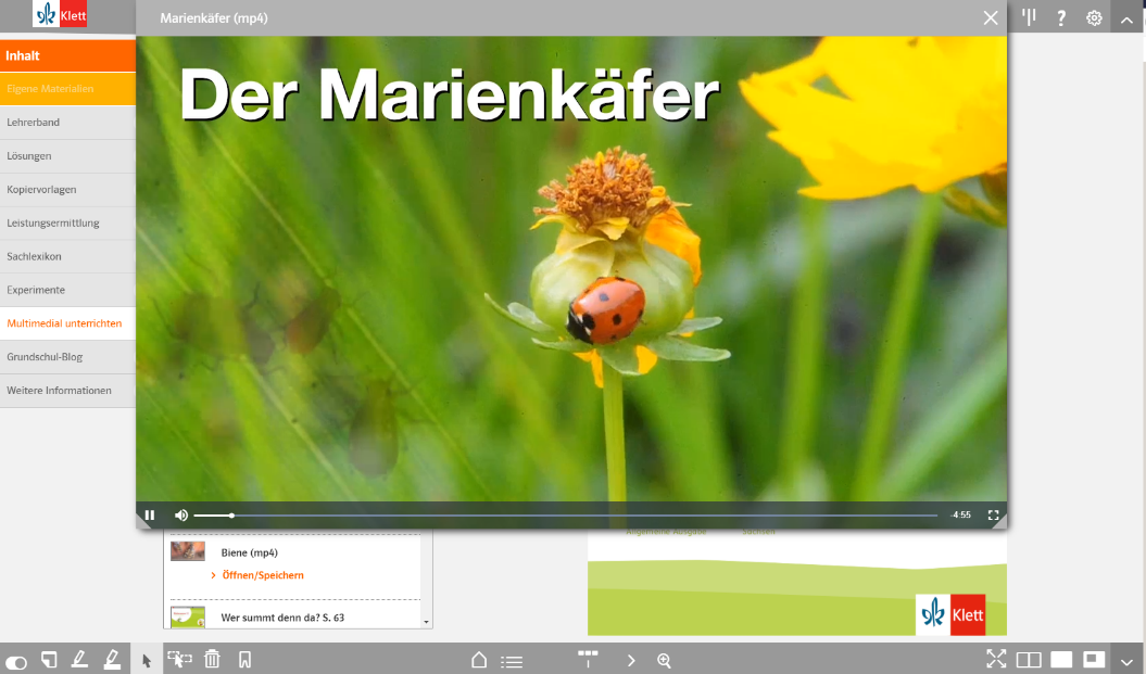 Digitaler Unterrichtsassistent, Videos & Erklärfilme
