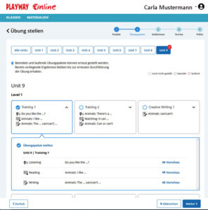 SWYK3_Uebung_stellen Playway Screenshot Übung stellen