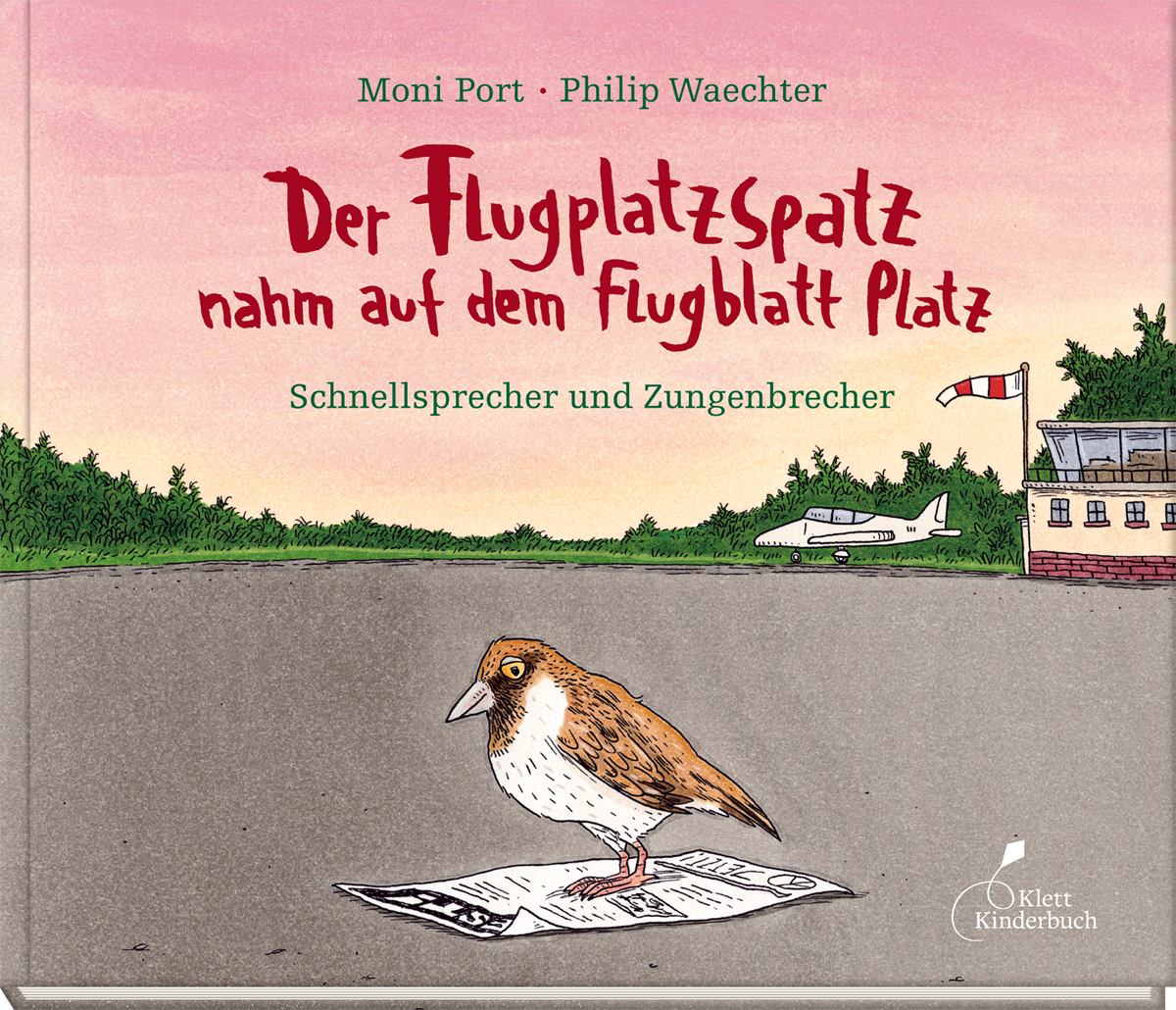 Flugplatzspatz_Der_3D_cover-web_RGB Spatz Buchcover