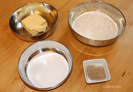 Wendeplätt(z)chen backen Zutaten