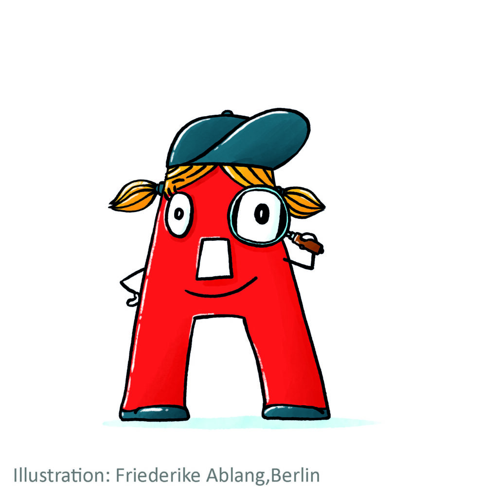 Buchstabe A Buchstabe A