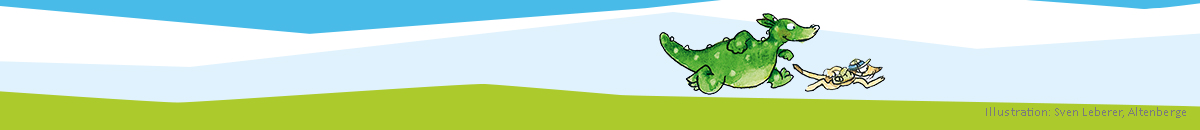 Banner Niko und Hugo rennen Niko und Hugo rennen