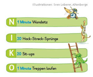 Screenshot aus dem Bewegungs ABC Klasse 3 / 4 Screenshot aus dem Bewegungs ABC Klasse 3 / 4