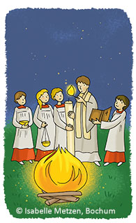 Osterfeuer_006034 Ostern, Osterfeier