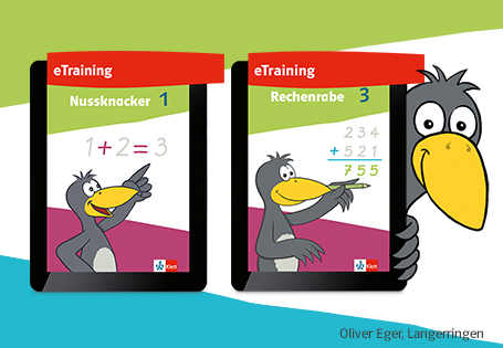 Nussknacker und Rechenrabe jetzt noch digitaler: Zusätzliches Üben mit dem neuen eTraining!