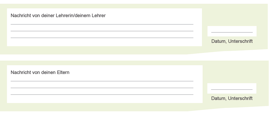 Grundschulblog_Unterrichten_Mathematik_Nussknacker_Lerntagebuch_Nachricht Nachricht von Lehrer/in und Eltern