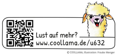 Grundschul-Blog-Unterrichten-Mathematik-COOLLAMA-QR-Code COOLLAMA Kopiervorlagen QR-Code