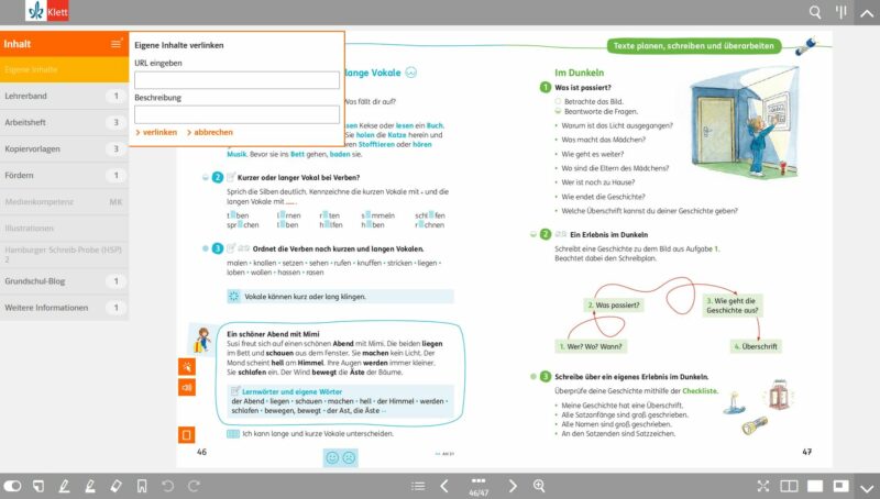 Navigation Eigene Inhalte DUA Frohes Lernen Klasse 2 Navigation Eigene Inhalte DUA Frohes Lernen Klasse 2