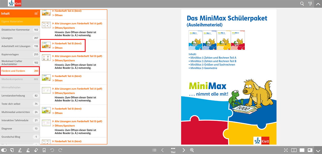 Grundschul-Blog-Unterrichten-Mathematik-MiniMax-Medienkompetenz-Checkliste-DUA-Screenshot MiniMax Medienkompetenz Checklisten DUA Screenshot