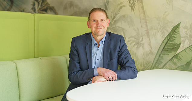 Dr. Michael Schlienz, ein Geschäftsführer des Ernst Klett Verlags