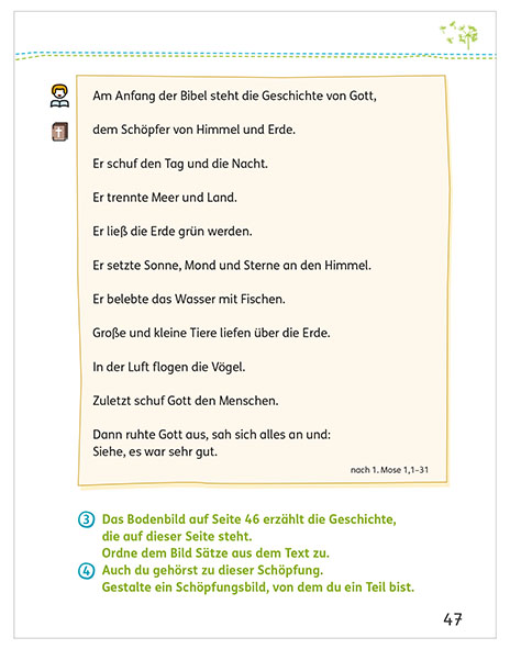Die Reli-Reise 1/2 Schulbuch, Seite 46