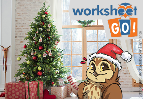 Türchen 16: Interaktive Weihnachts-Arbeitsblätter warten!