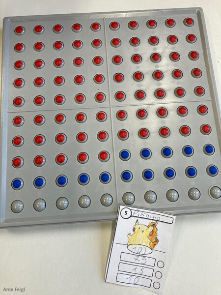 Gamification im Mathematikunterricht Turnierkarten