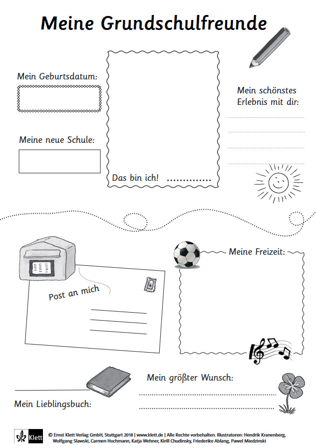 Grundschulfreunde_Freundebuchseite