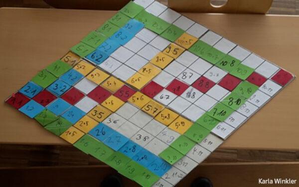 gebaute Maltafel