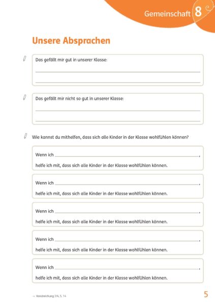 Teamgeister 3/4 Absprachen