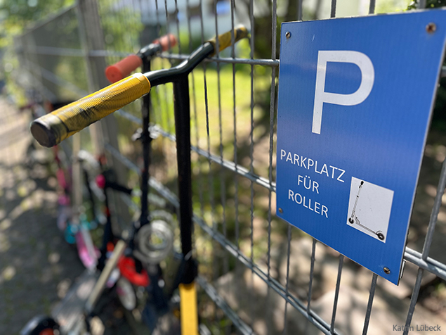 Grundschul-Blog-Unterrichten-Demokratie-Wahlen-Rollerparkplatz Demokratie, Wahl, Rollerparkplatz