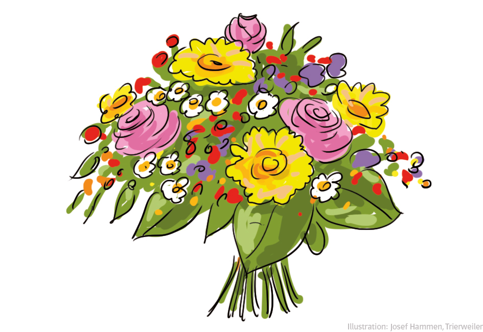 Illu_Blumenstrauss Blumenstrauss