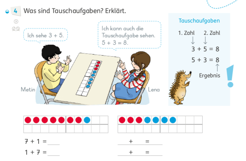Auszug Zahlenbuch 1, Seite 63